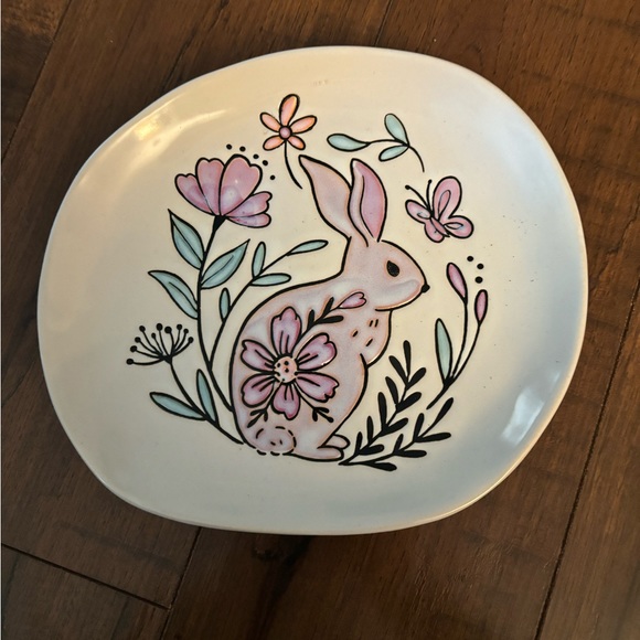 Eli + Ana set 4 Easter bunny salad plates - Picture 2 of 4